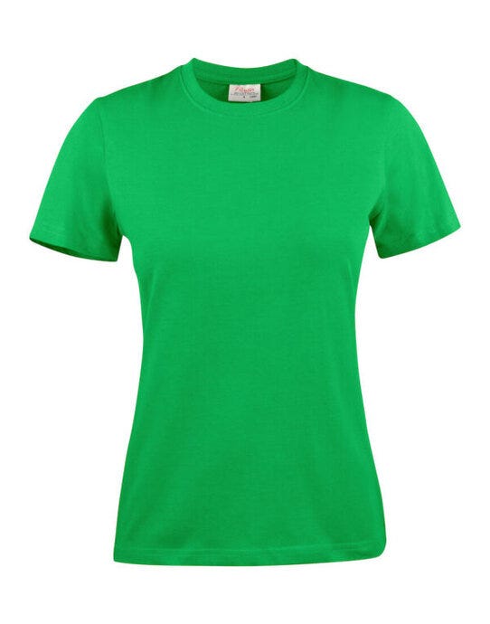 Printer Essentials Ladies Heavier Pro T - Fresh Green