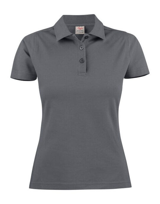 Printer Essentials Printer Ladies Pique Surf Polo - Steel Grey