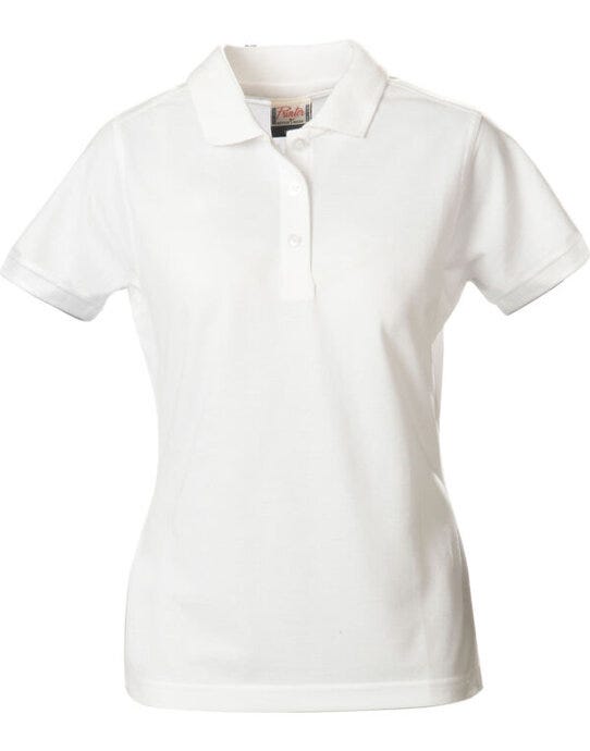 Printer Essentials Printer Ladies Surf Pro Polo - White