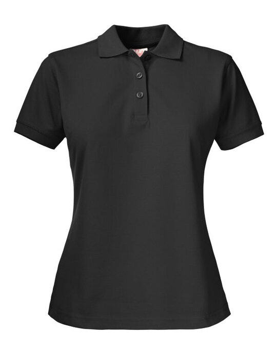 Printer Essentials Printer Ladies Surf Pro Polo - Black