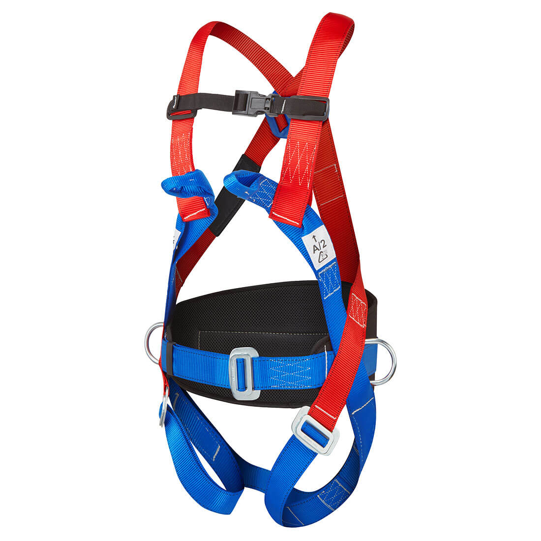 Portwest 3 Point Comfort Harness in Red, main product image