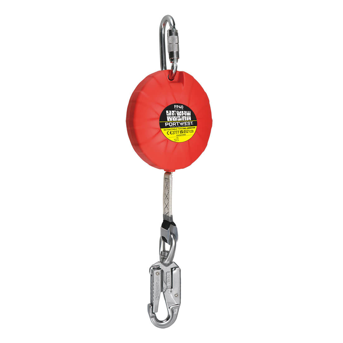 Portwest Web 3m Fall Arrest Block in Orange, main product image