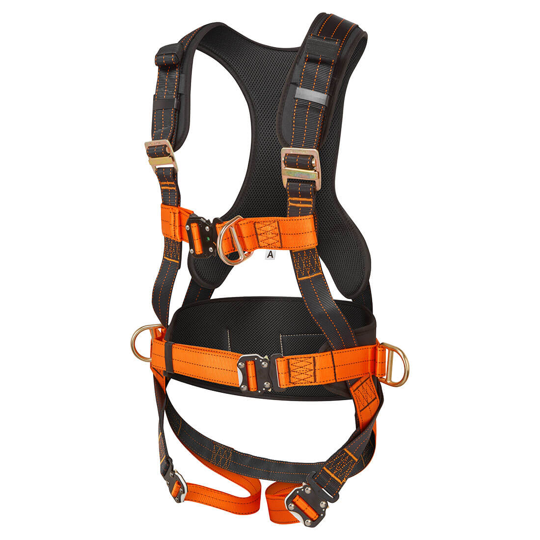 Portwest Ultra 3 Point Harness in Black/Orange, main product image