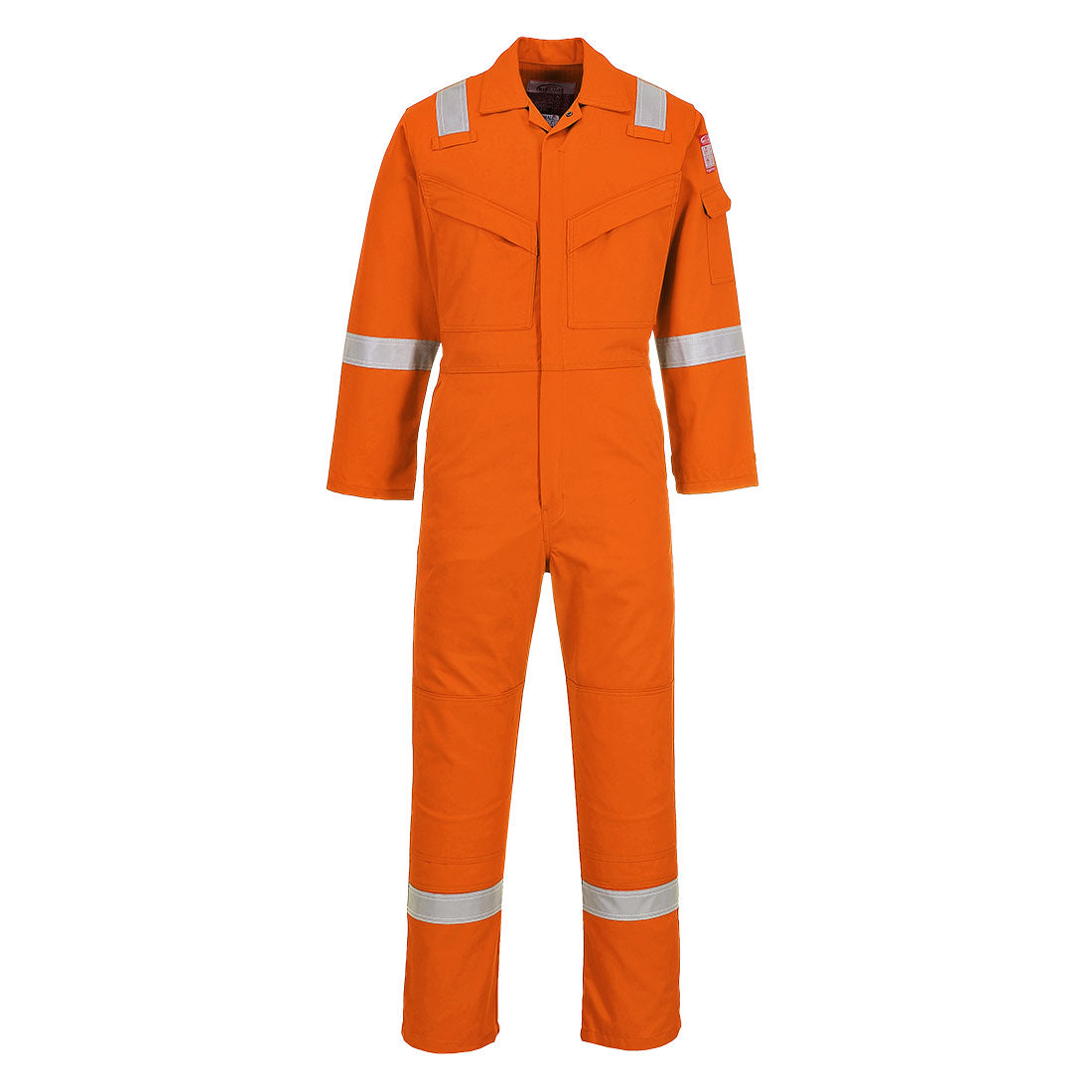 Portwest Bizflame Work Lightweight FR Coverall in Orange Tall, image 7