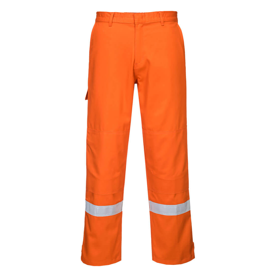 Portwest Bizflame Work FR Trousers in Orange, image 3