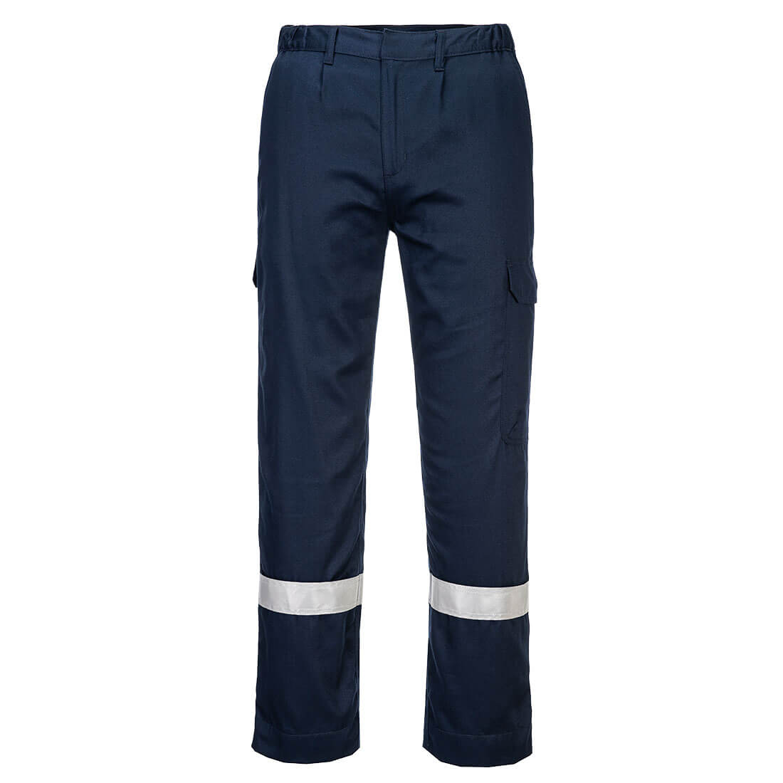 Portwest Bizflame Work Lightweight FR Trousers in Navy, main product image