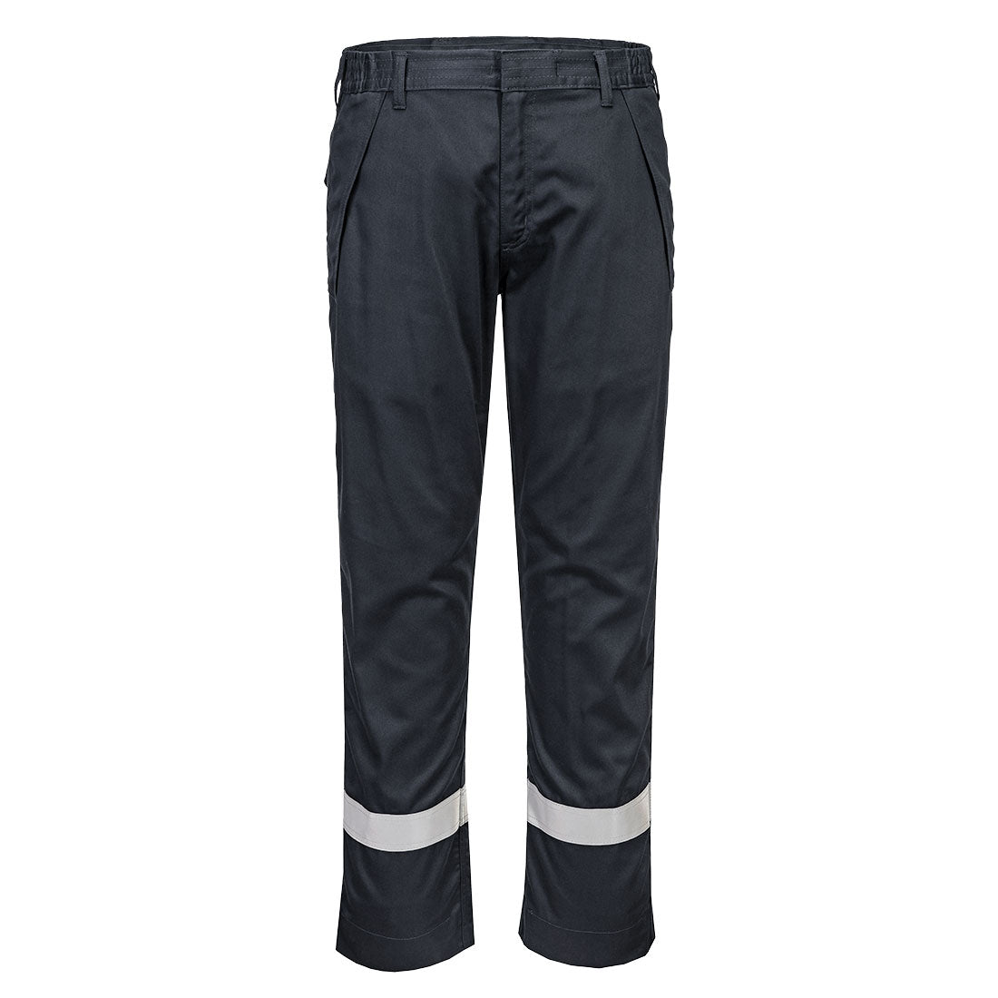Portwest Bizflame Work+ FR Trousers in Black, main product image