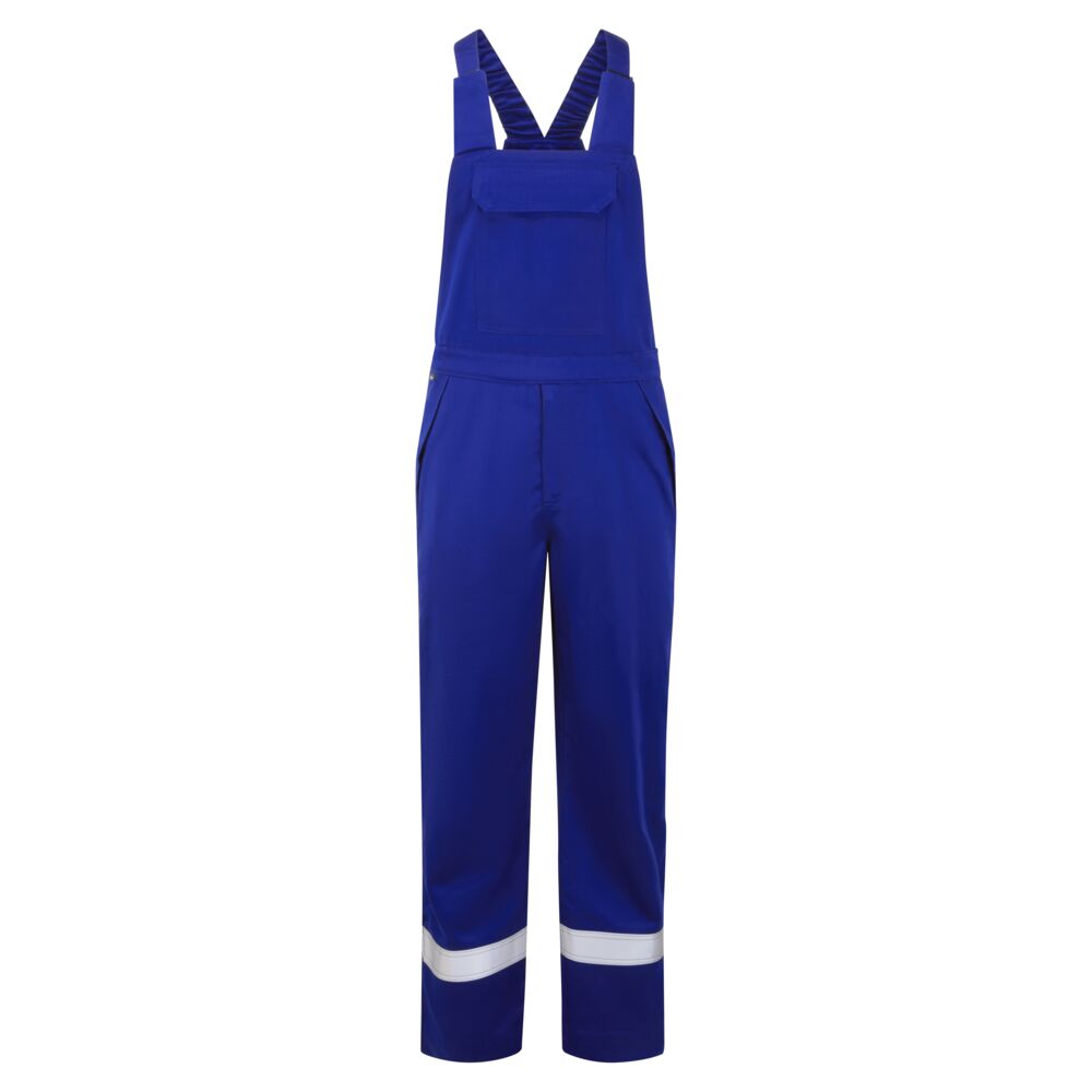 Portwest Bizflame Work+ FR Bib and Brace in Royal Blue, image 5