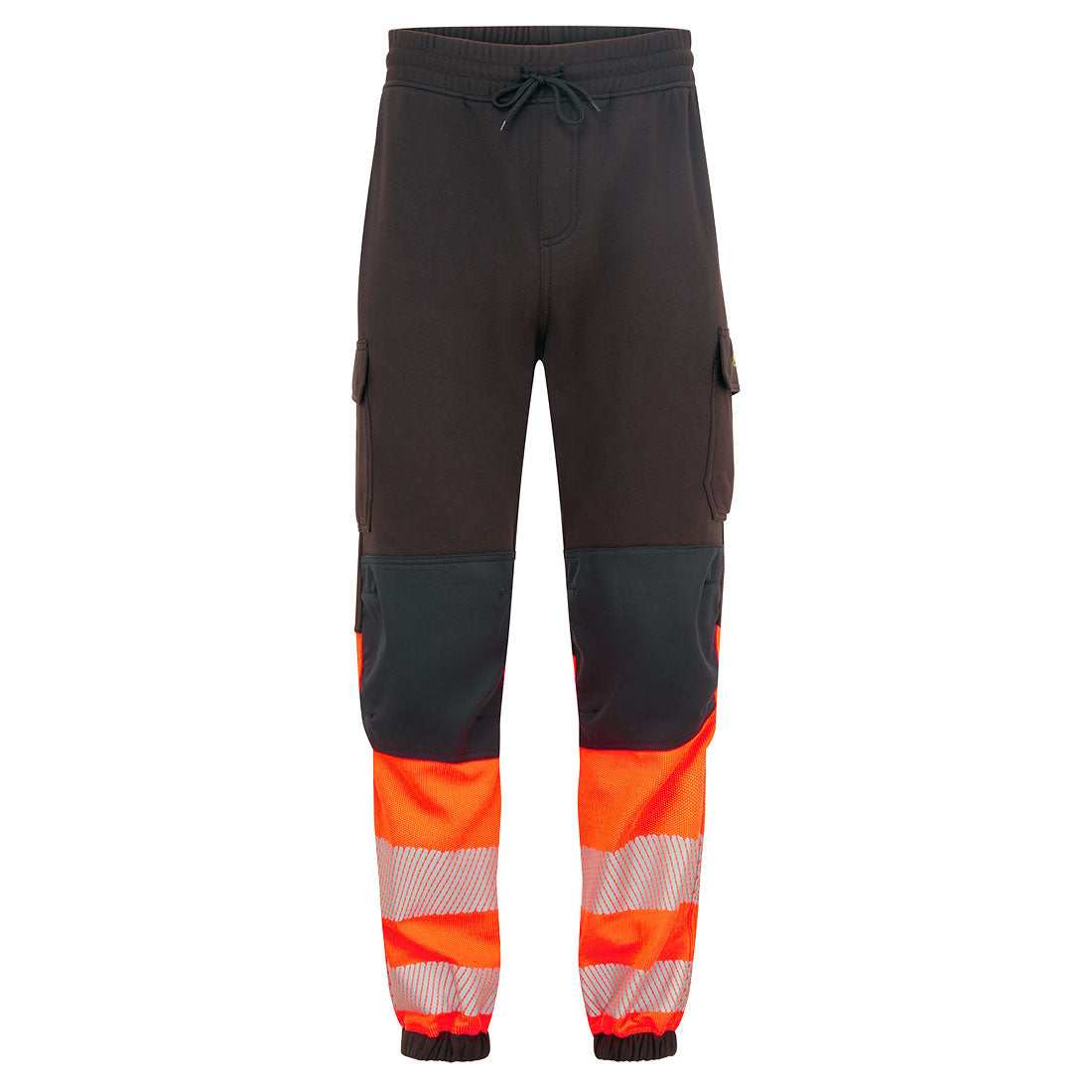 Portwest PW3 Modaflame HVO Class 1 FR Jogger in Black/Orange, main product image