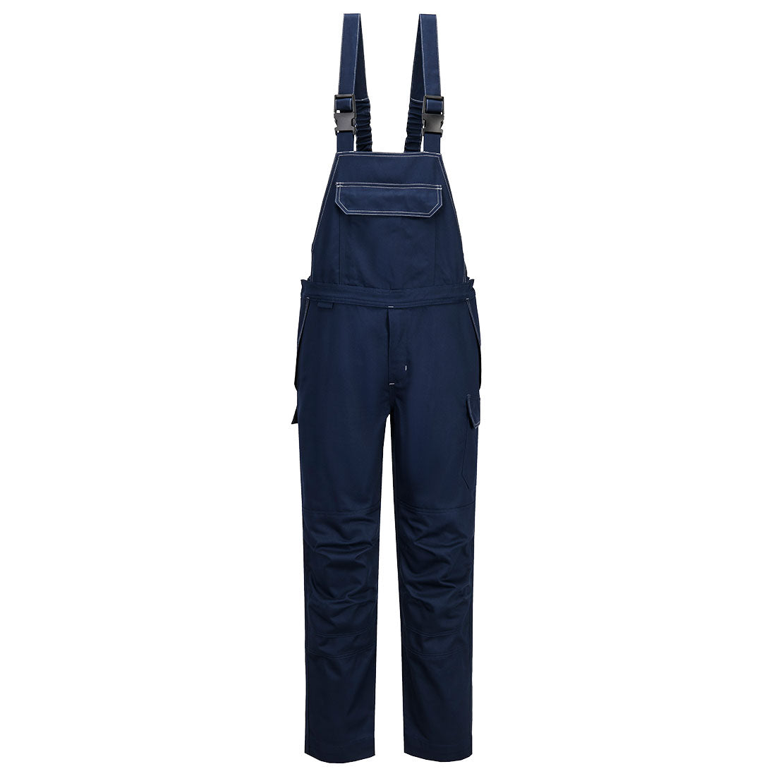 Portwest Bizflame Work FR Bib and Brace in Navy, main product image