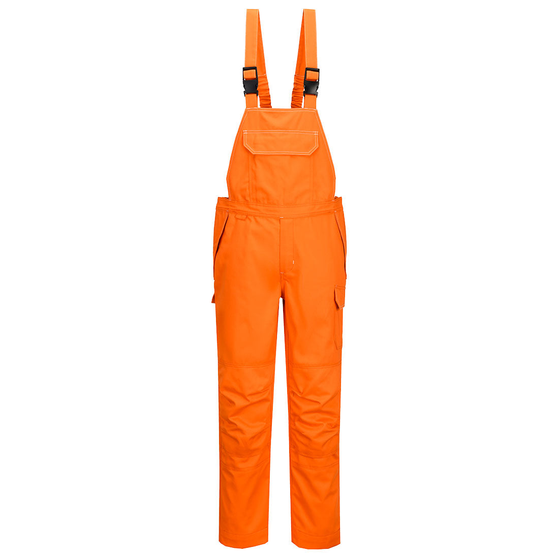 Portwest Bizflame Work FR Bib and Brace in Orange, image 2