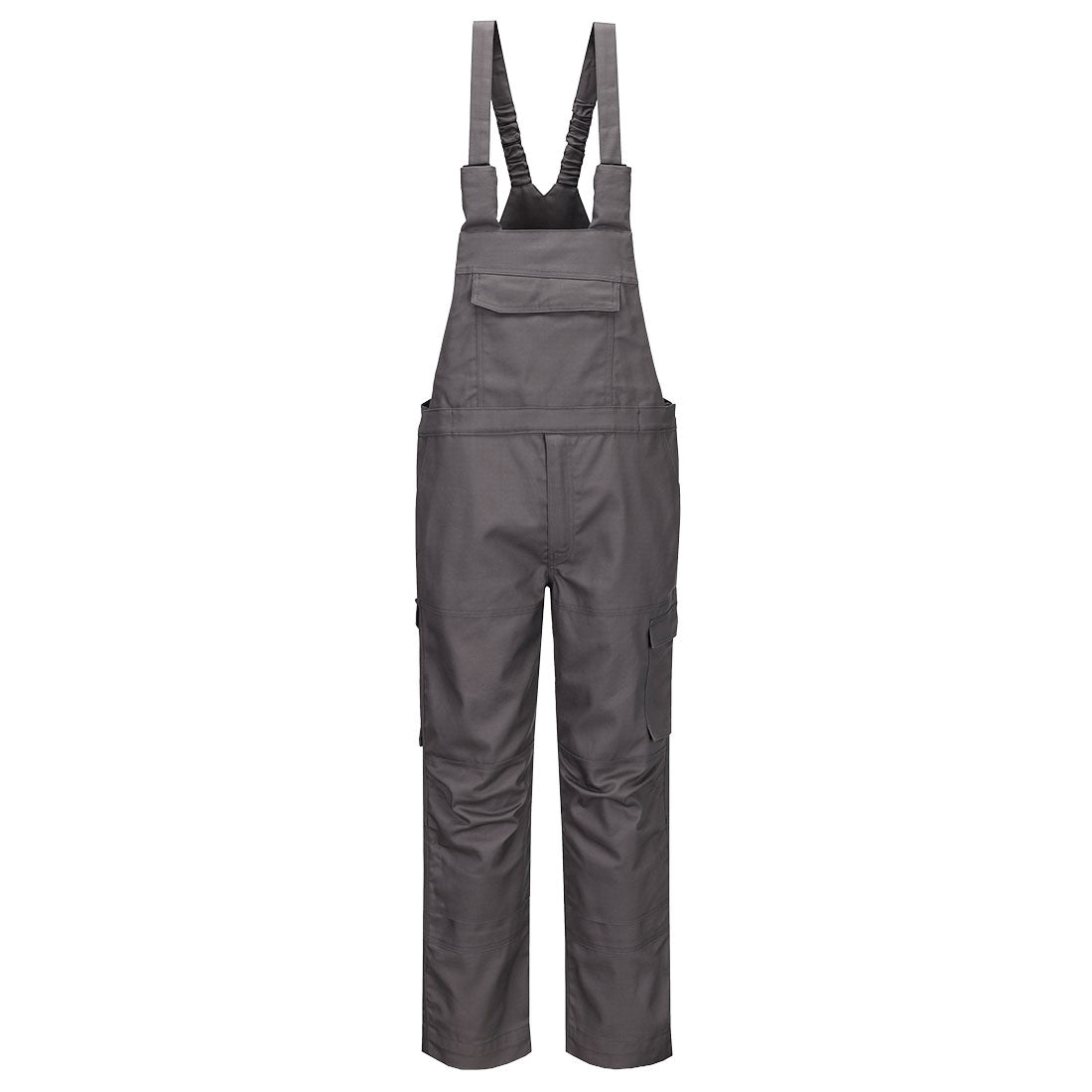 Portwest Bizflame Industry FR Bib and Brace in Grey, main product image
