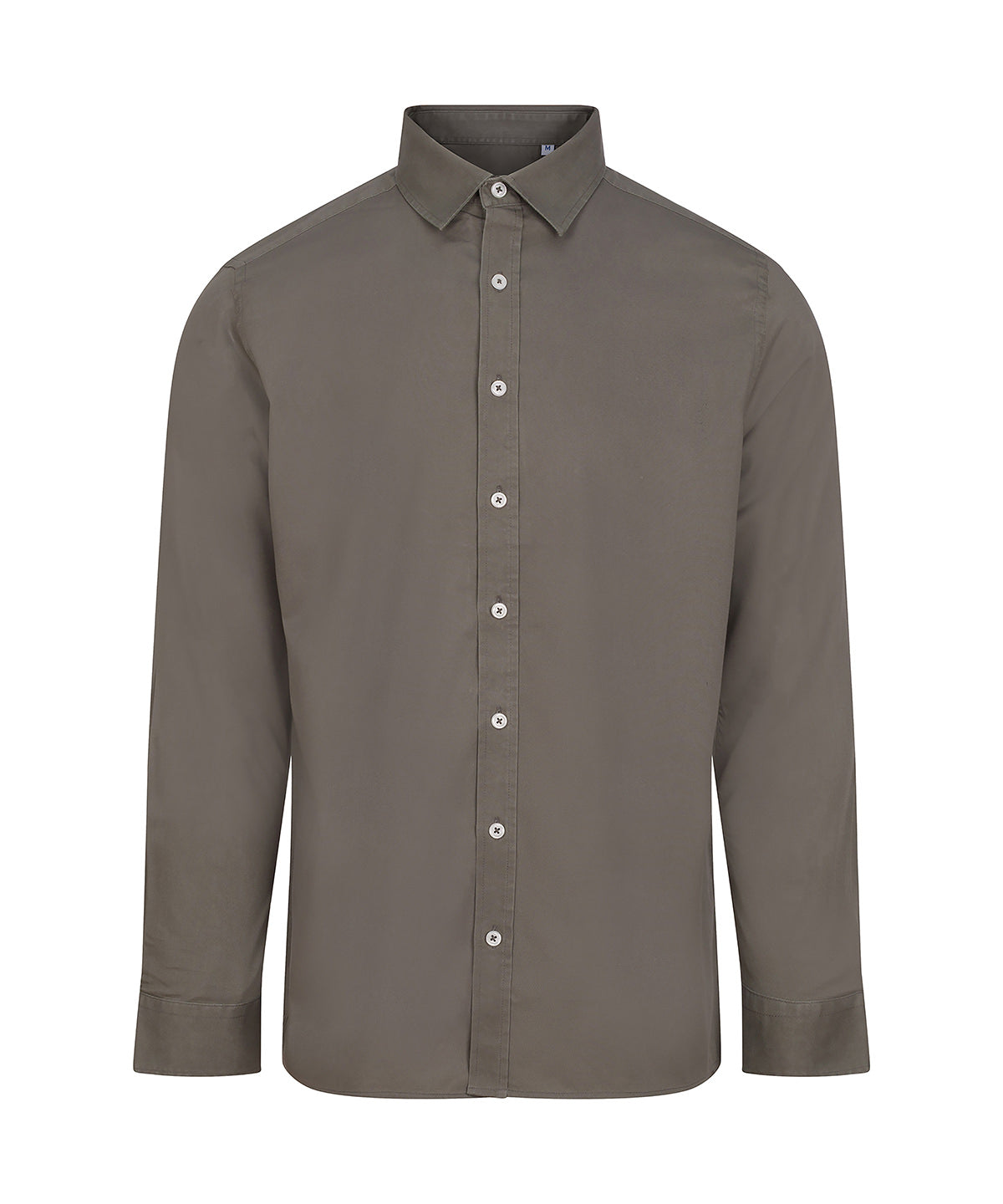 Front Row Casual shirt in Khaki, front view