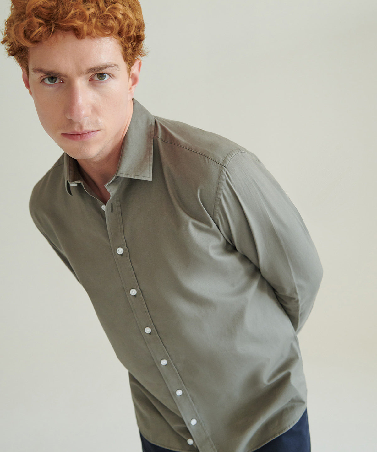 Front Row Casual shirt, lifestyle photo