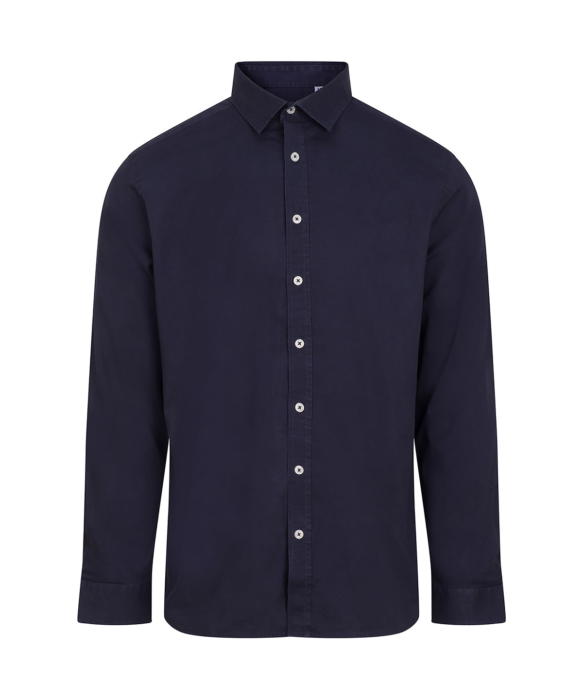 Front Row Casual shirt in Washed Navy, front view