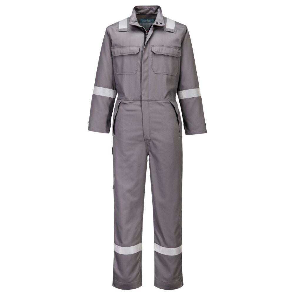 Portwest Bizflame Work+ FR Coverall in Royal Blue, image 2