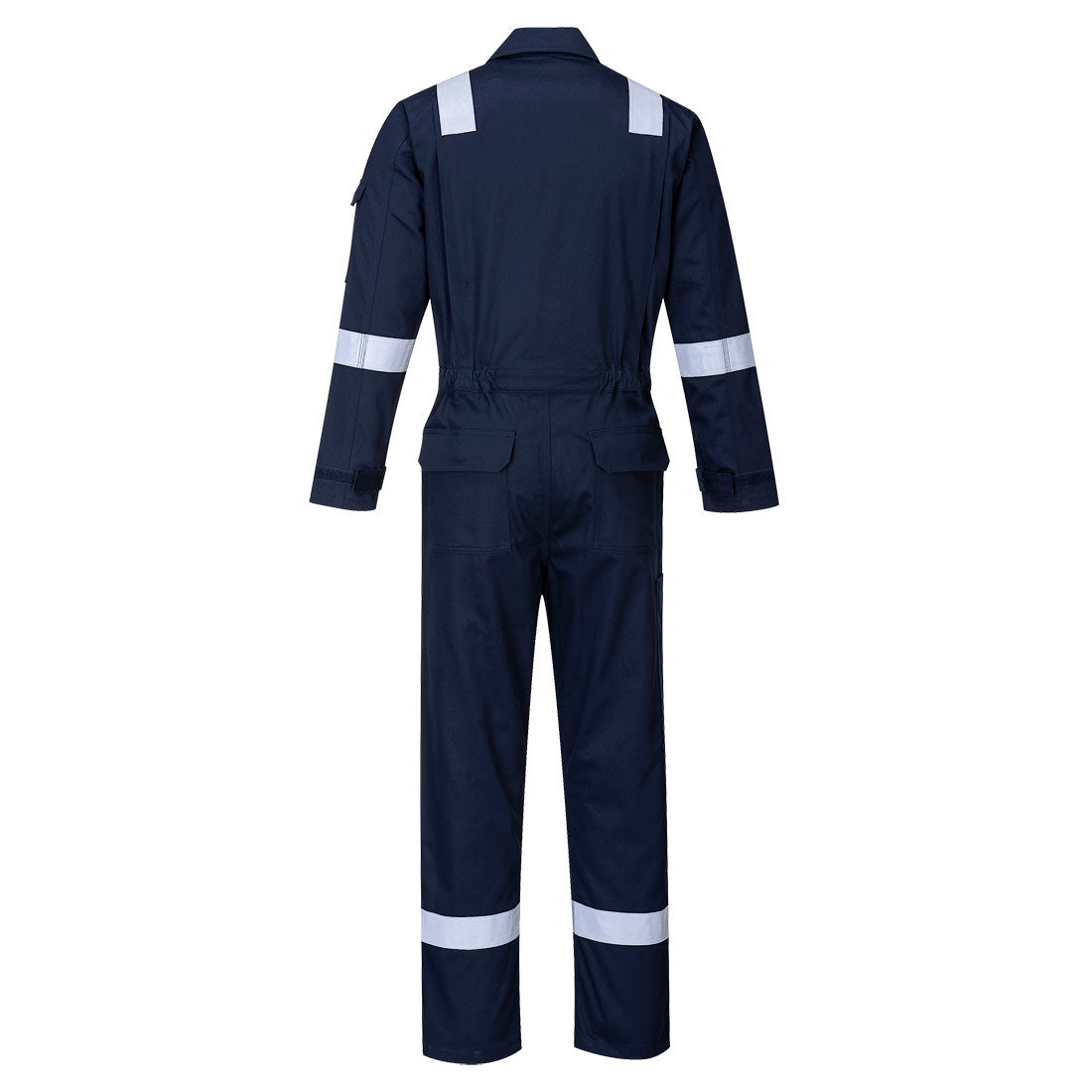 Portwest FR51 Bizflame Work FR Women's Coverall in Navy, back view