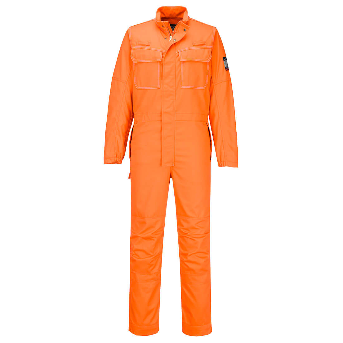 Portwest Bizflame Work FR Coverall in Orange, image 2