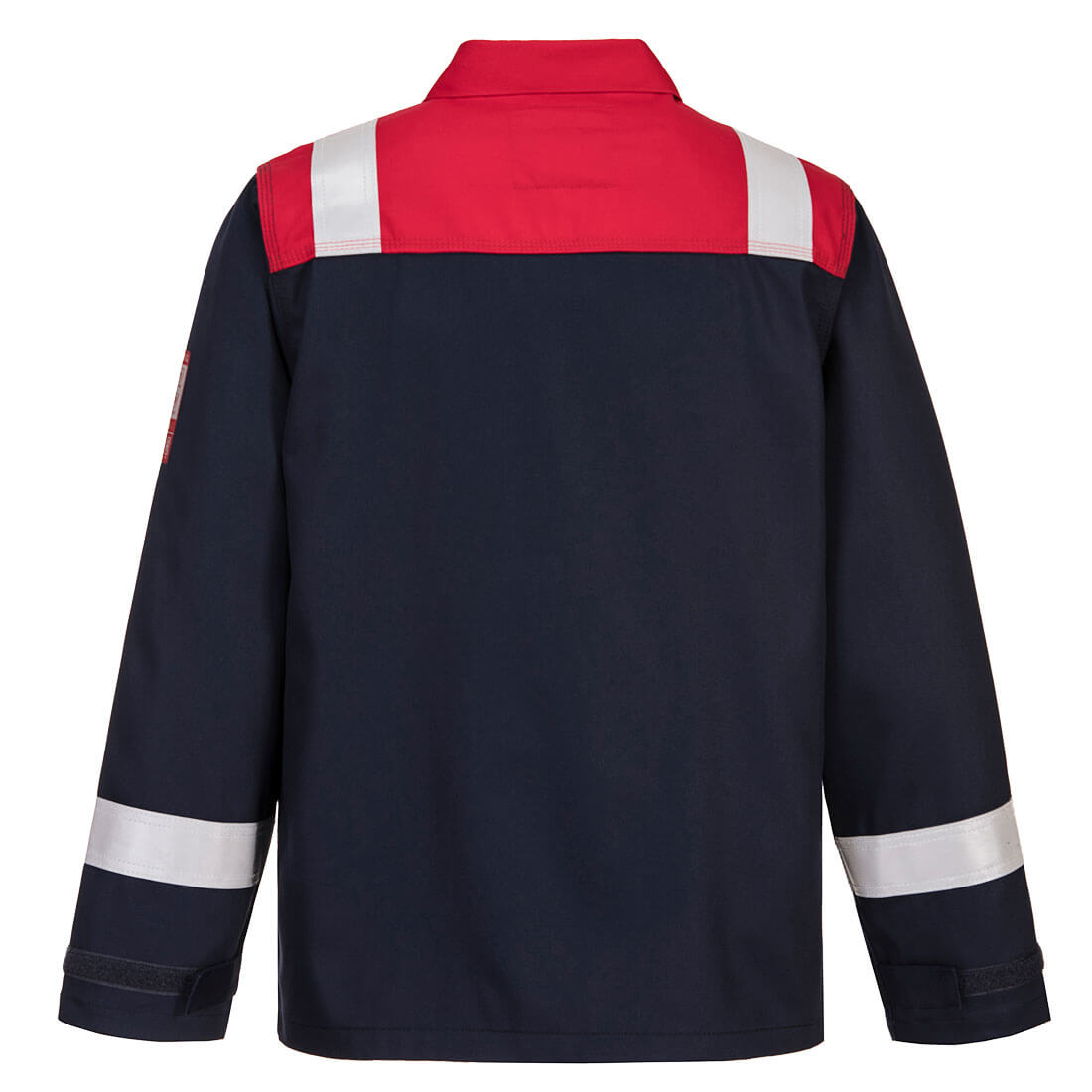Portwest FR55 Bizflame Work Two Tone FR Jacket in Navy, back view