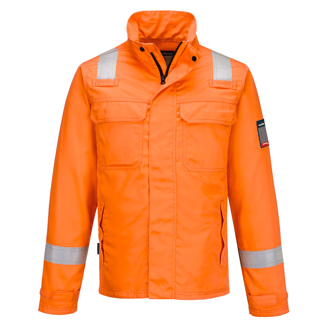 Portwest Bizflame Work+ FR Jacket in Royal Blue, image 4
