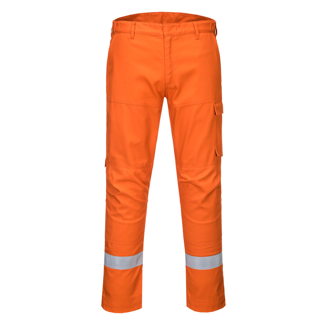 Portwest Bizflame Industry FR Trousers in Orange, image 2