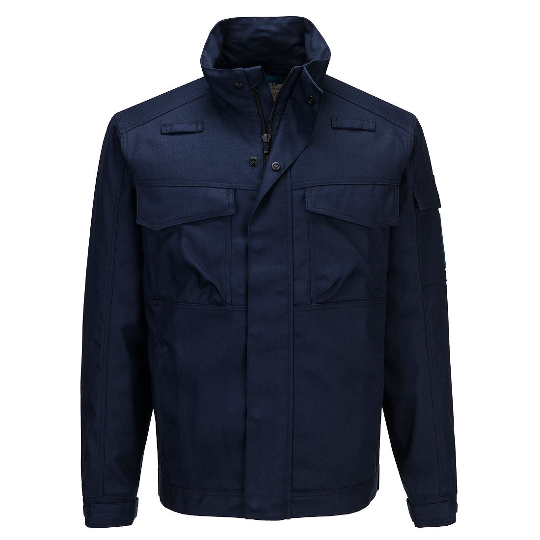 Portwest Bizflame Industry FR Jacket in Navy, image 2
