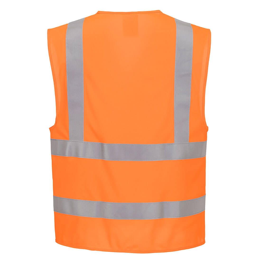 Portwest FR75 Bizflame Hi-Vis FR Vest in Orange, back view