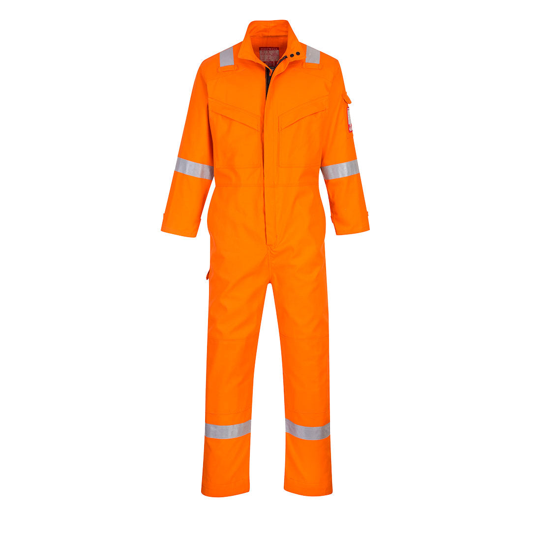 Portwest Bizflame Industry FR Coverall in Orange, image 2