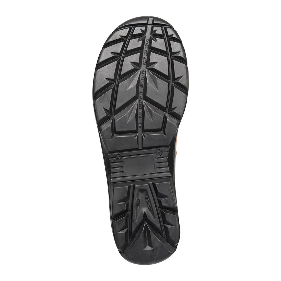 Portwest FT23 Steel Leather Winter Rigger S3 CI HI FO SC SR in Black, back view