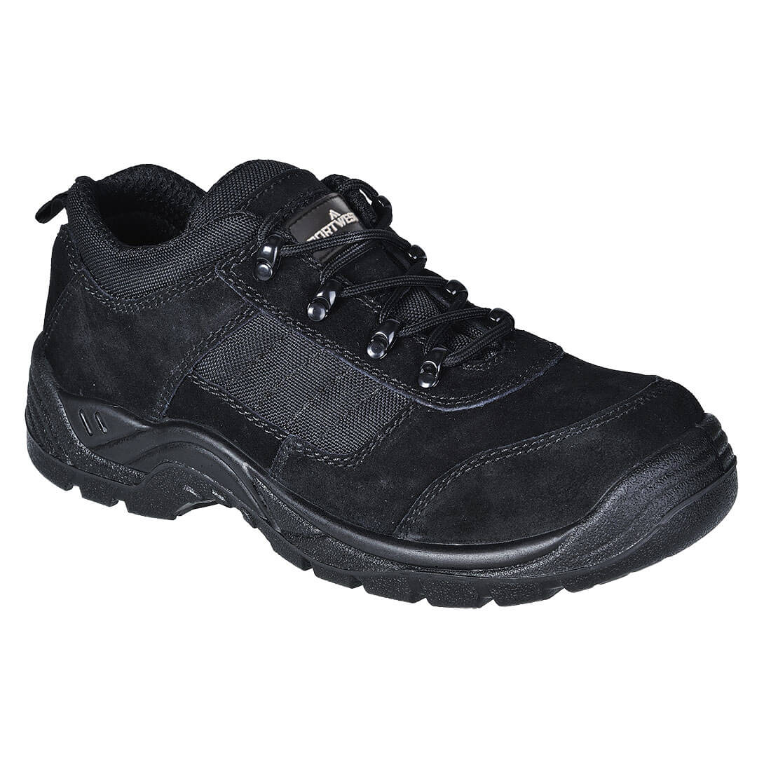 Portwest Steelite Trouper Shoe S1P in Black, main product image