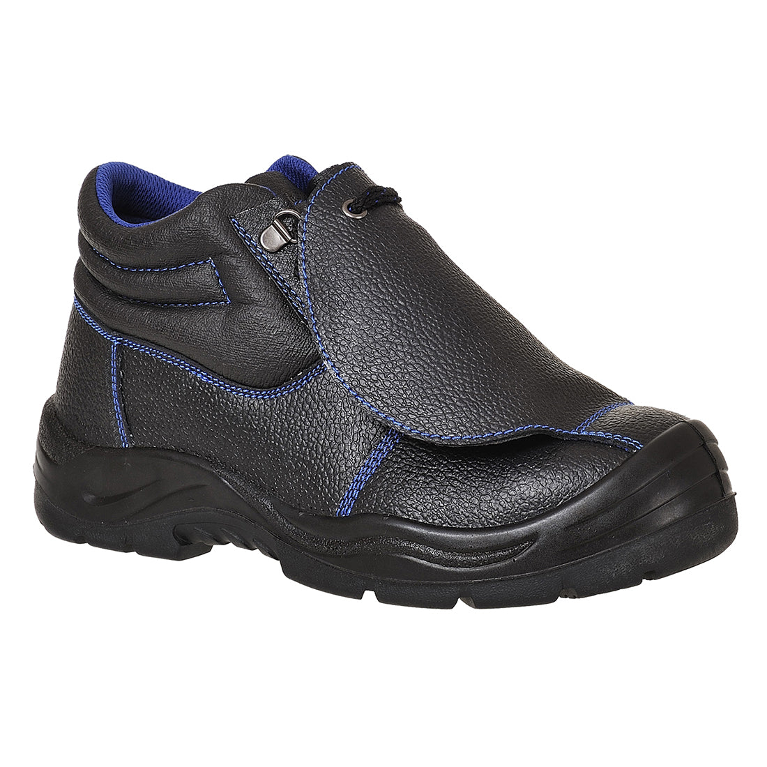 Portwest Steel Leather Metatarsal Boot S3 SR FO M HRO in Black, main product image