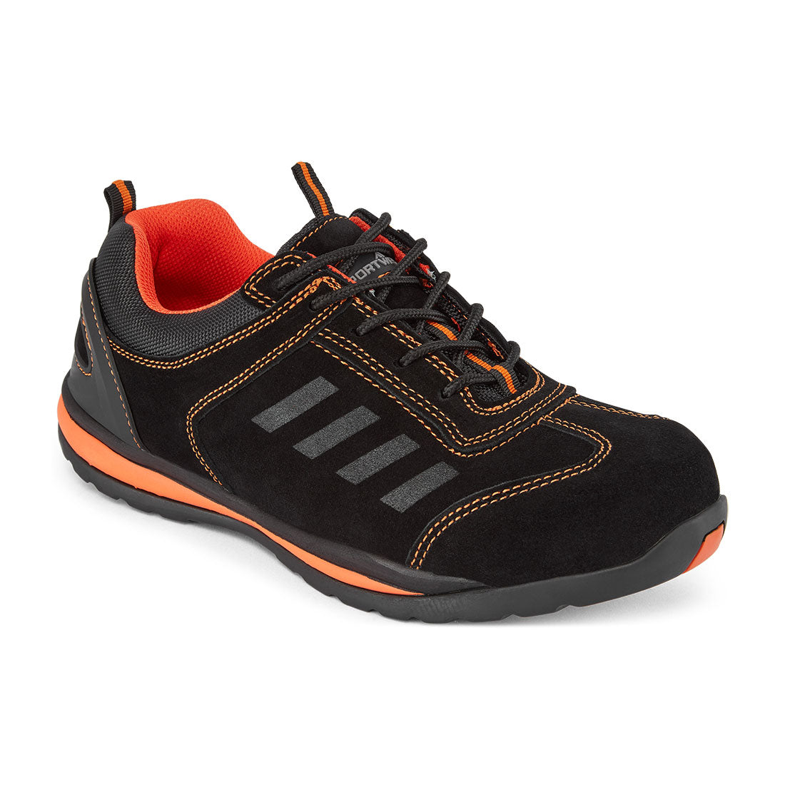 Portwest Steelite Lusum Safety Trainer S1P HRO SR in Red, image 3
