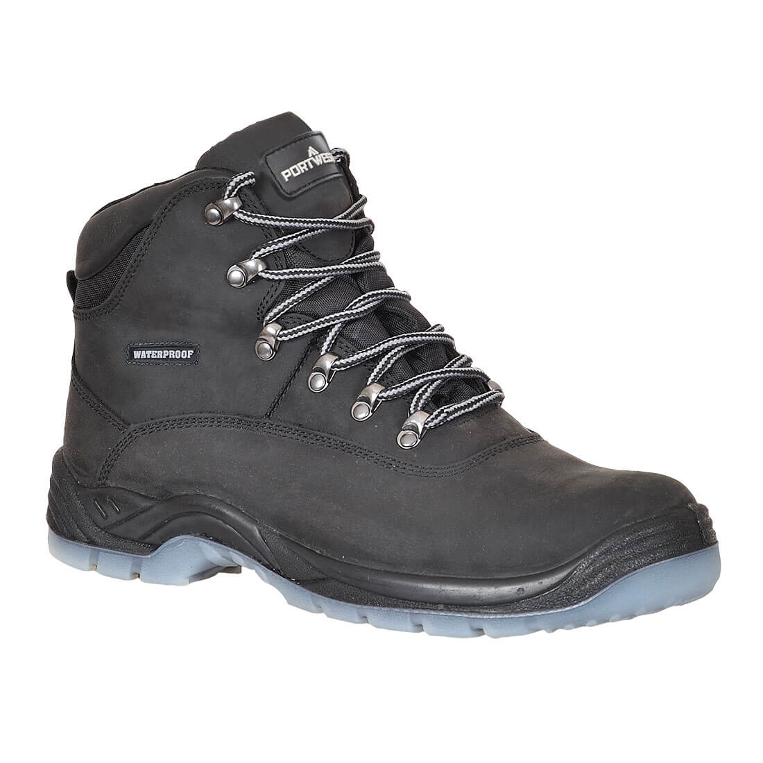 Portwest Steel Leather Ankle Boot S7 FO SR in Black, main product image