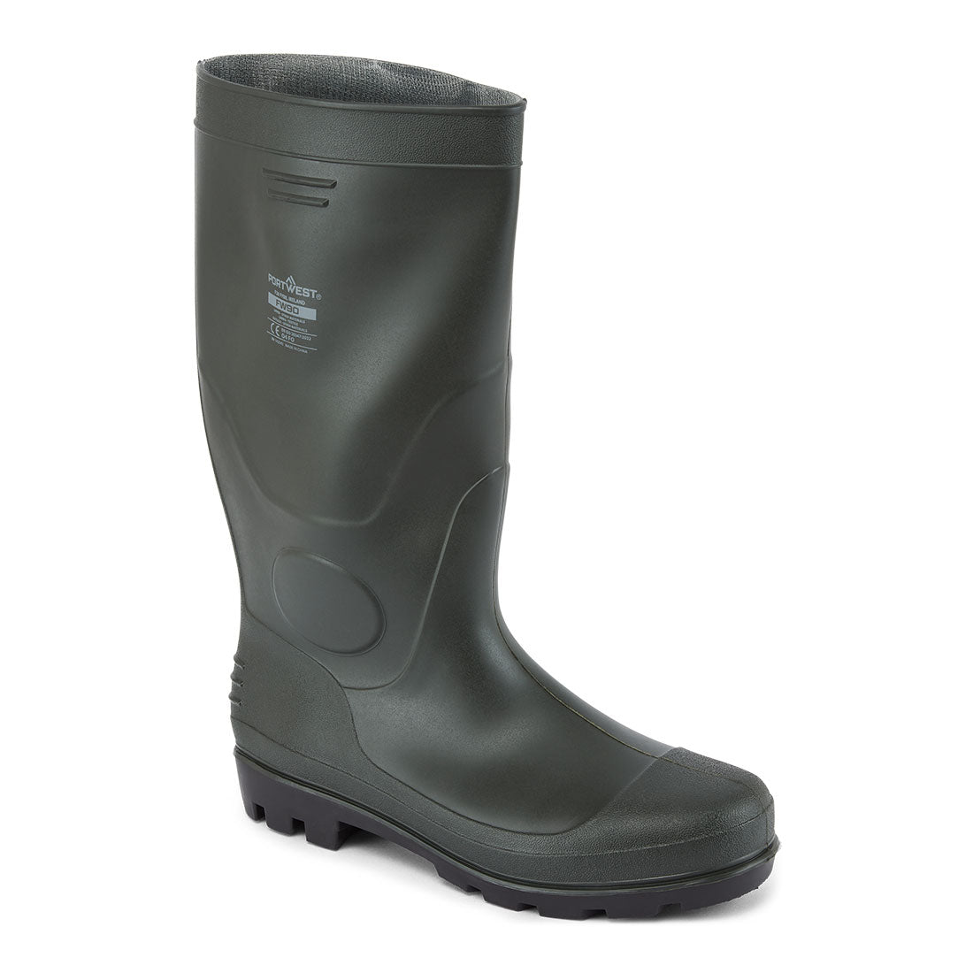 Portwest Occupational PVC Wellington O4 FO in Green, image 2