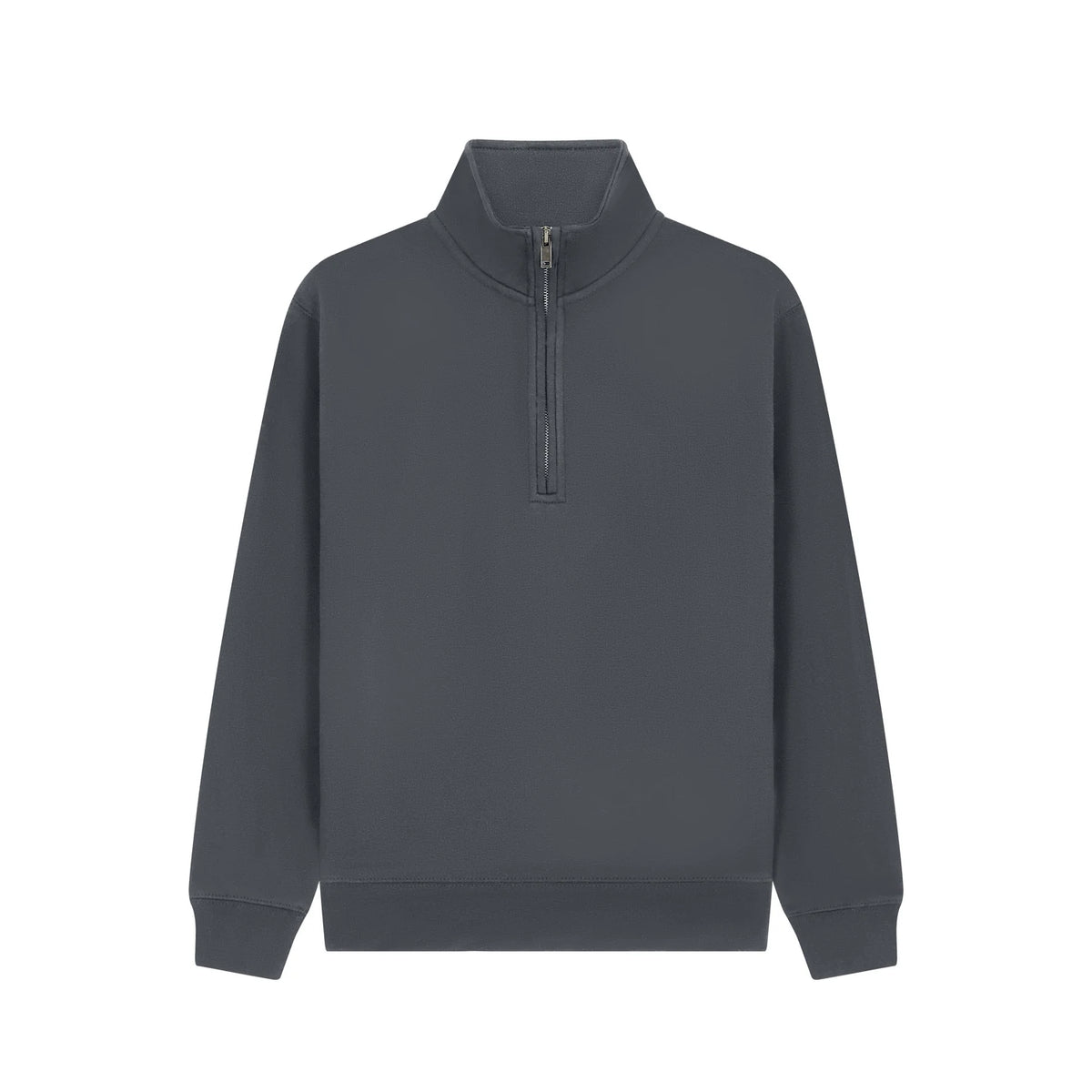 Cotton Ridge W75 Lunar Premium Quarter Zip Sweatshirt in Flint Grey
