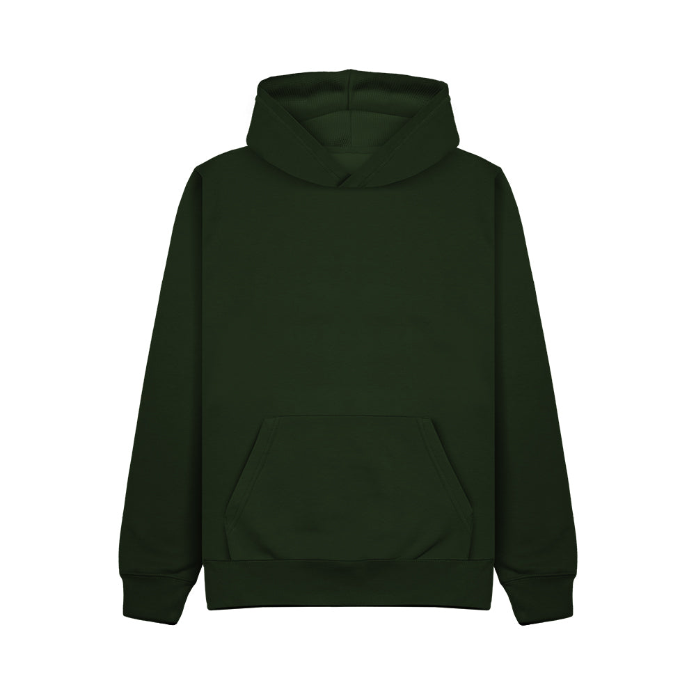 Cotton Ridge CR02K Apollo Kids Comfort Cut Hoodie in Forest