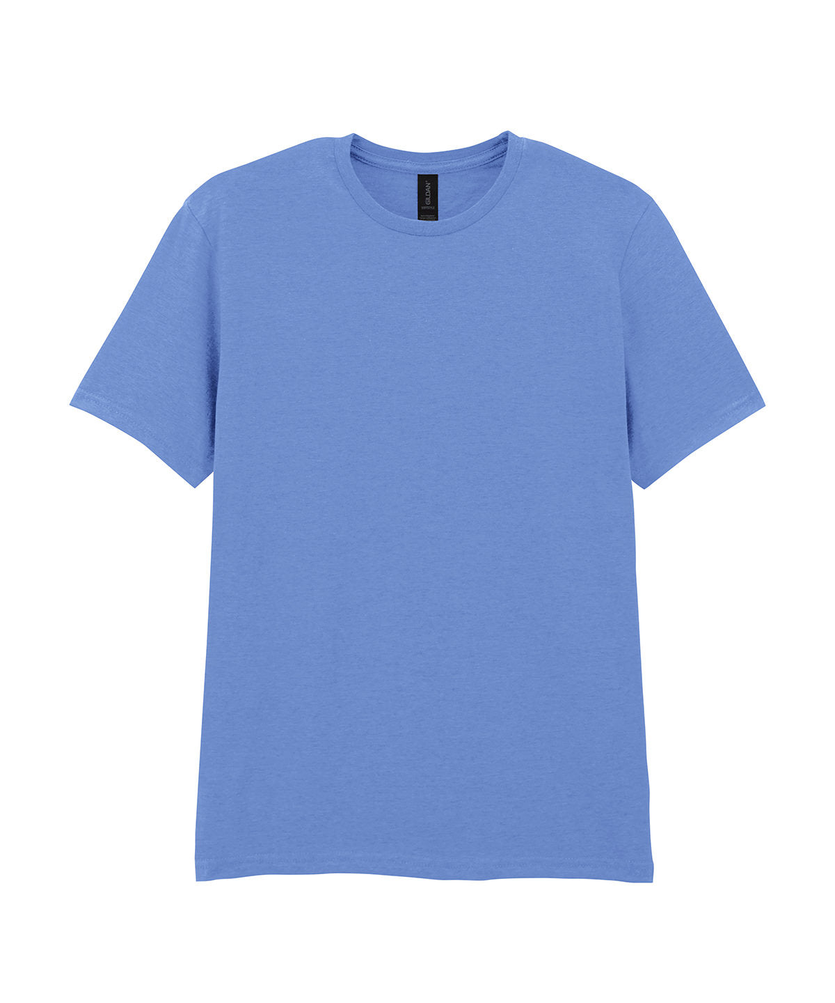 Gildan Softstyle adult ringspun t-shirt in Carolina Blue, front view