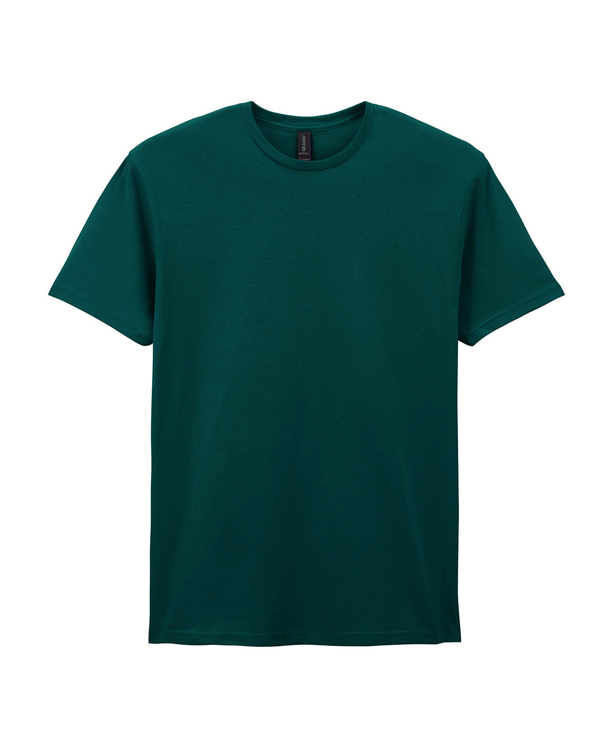 Gildan Softstyle adult ringspun t-shirt in Fan Marine Green, front view