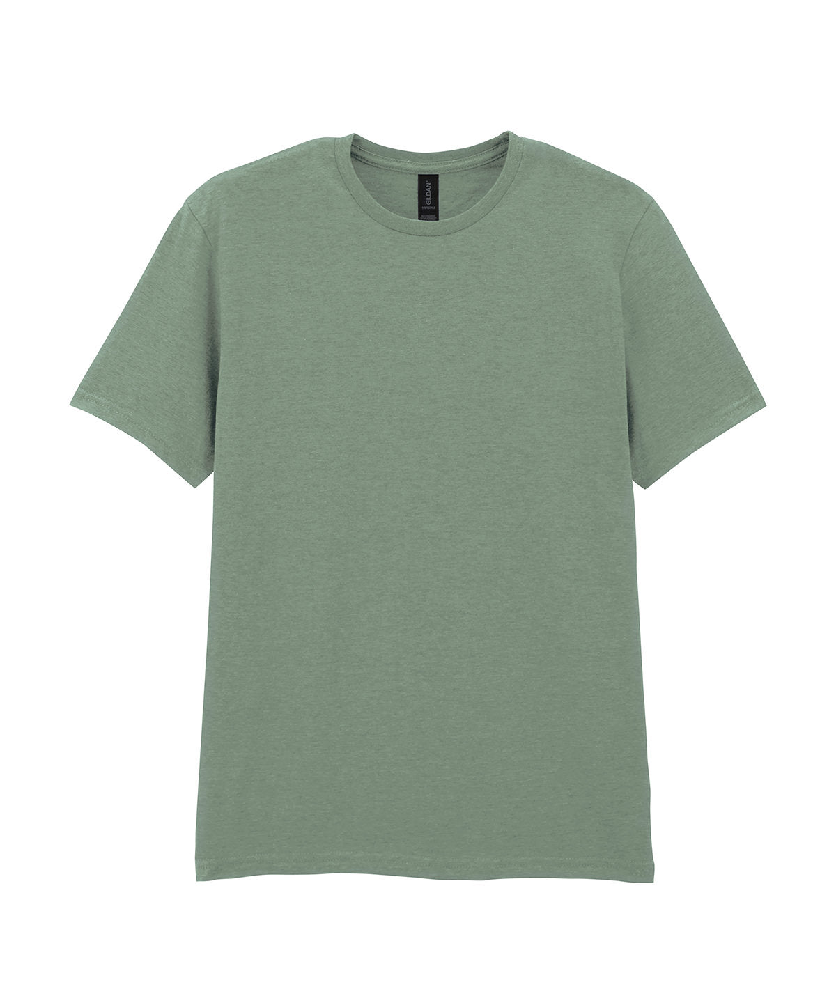 Gildan Softstyle adult ringspun t-shirt in Sage, front view