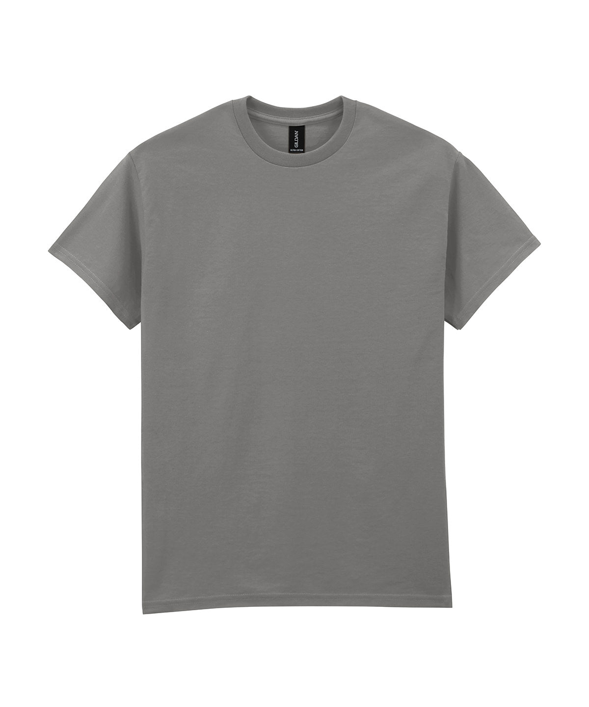 Gildan Ultra Cotton adult t-shirt in Charcoal, front view