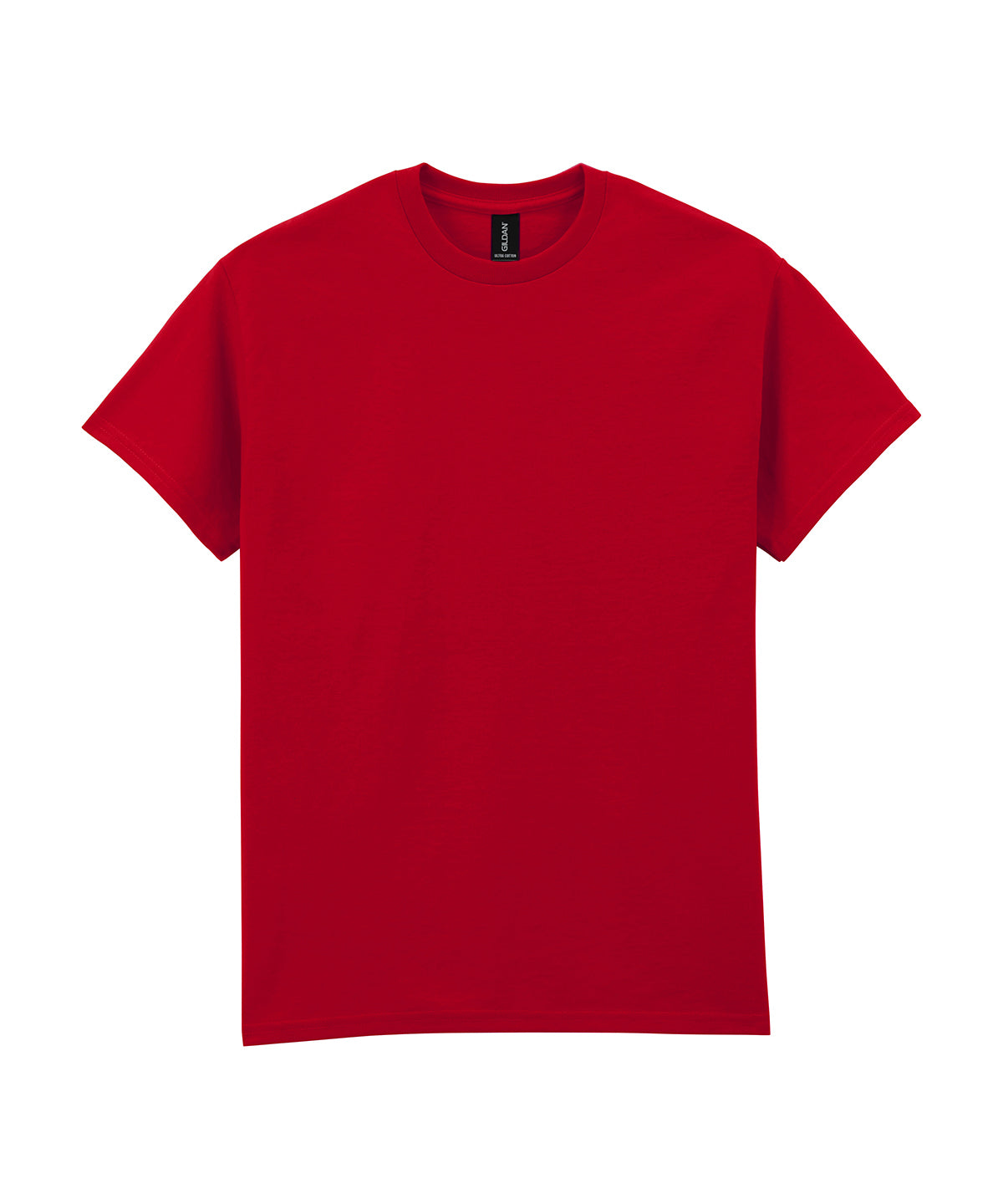 Gildan Ultra Cotton adult t-shirt in Cherry Red, front view
