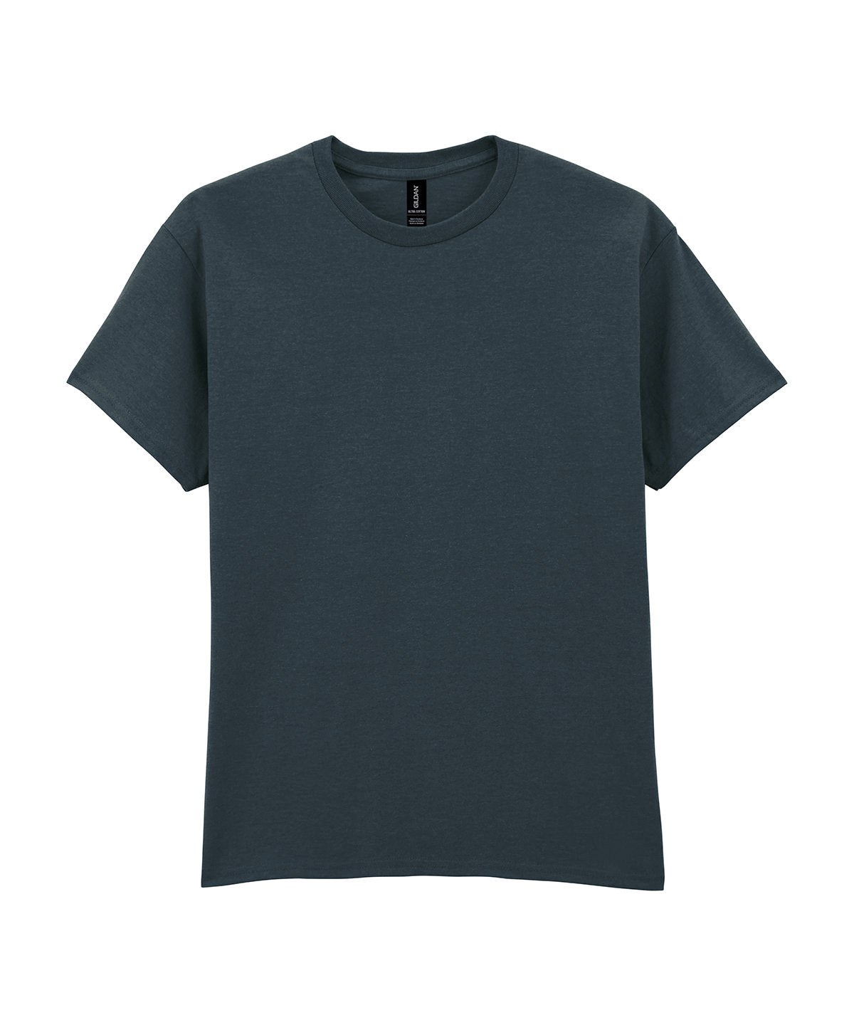 Gildan Ultra Cotton adult t-shirt in Dark Heather, front view