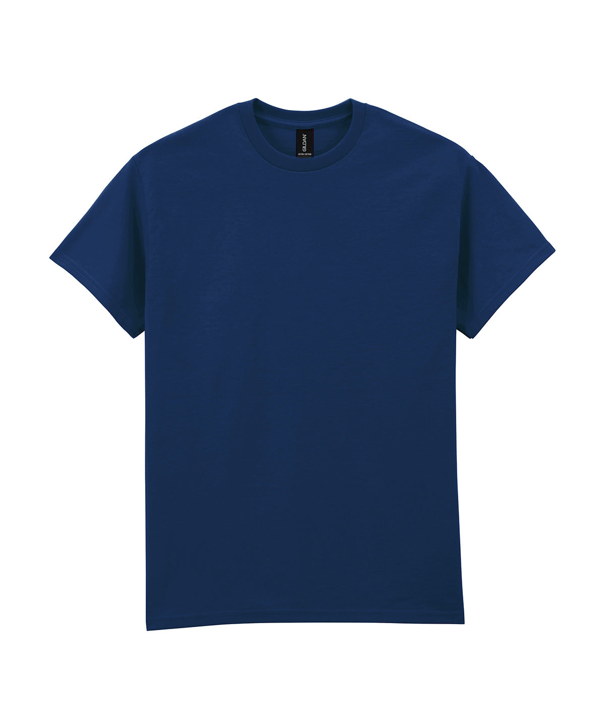 Gildan Ultra Cotton adult t-shirt in Navy, front view