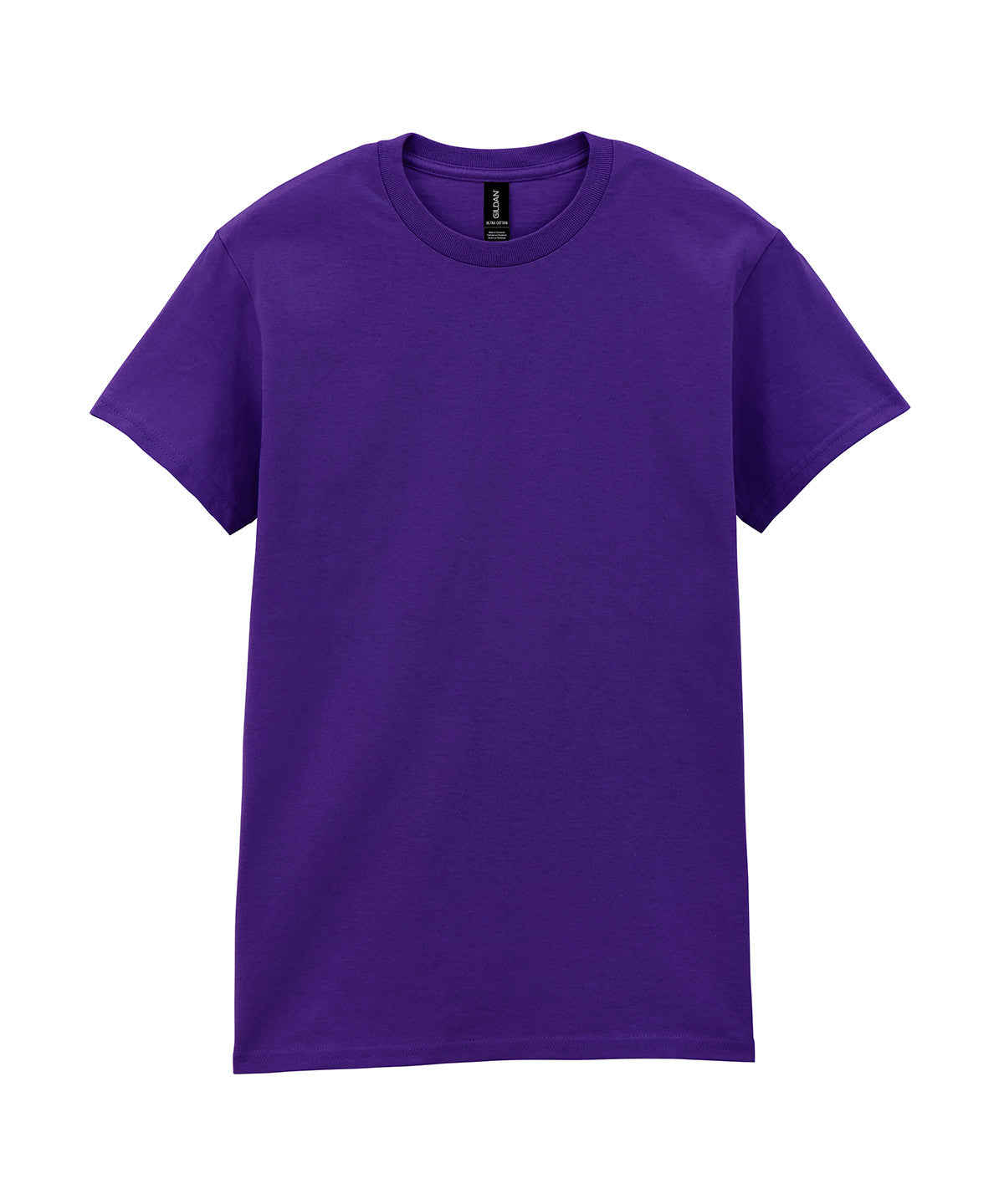 Gildan Ultra Cotton adult t-shirt in Purple, front view