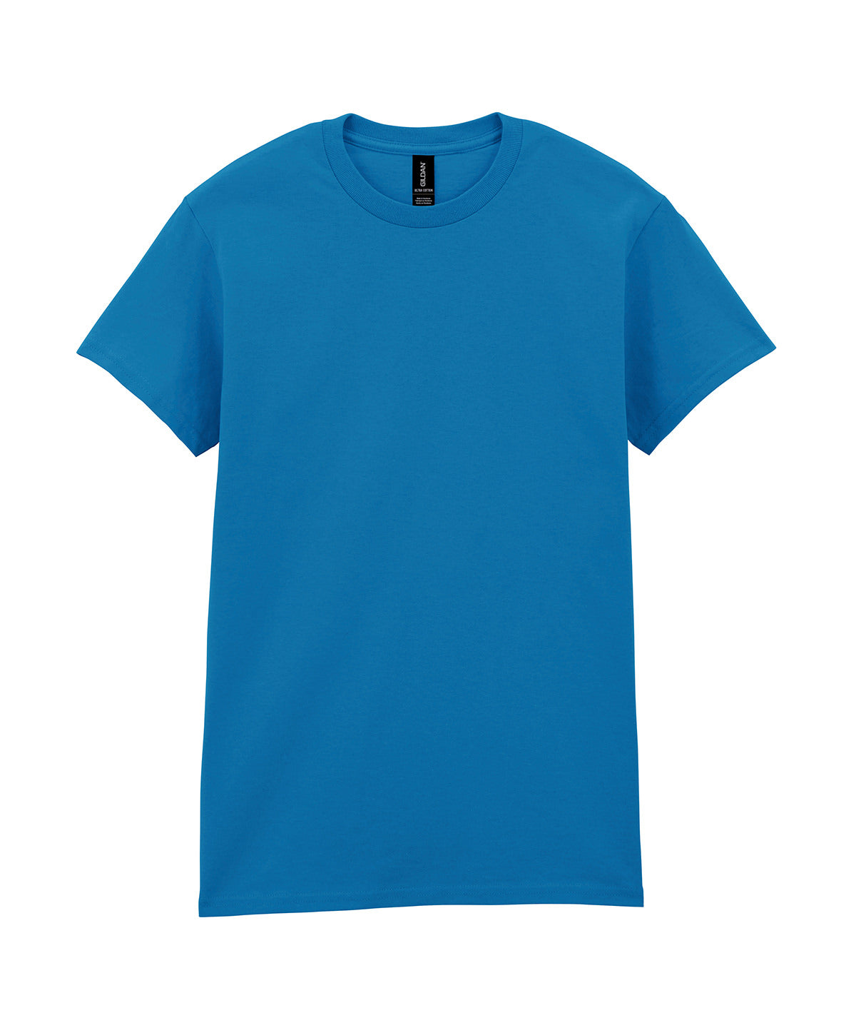 Gildan Ultra Cotton adult t-shirt in Sapphire, front view