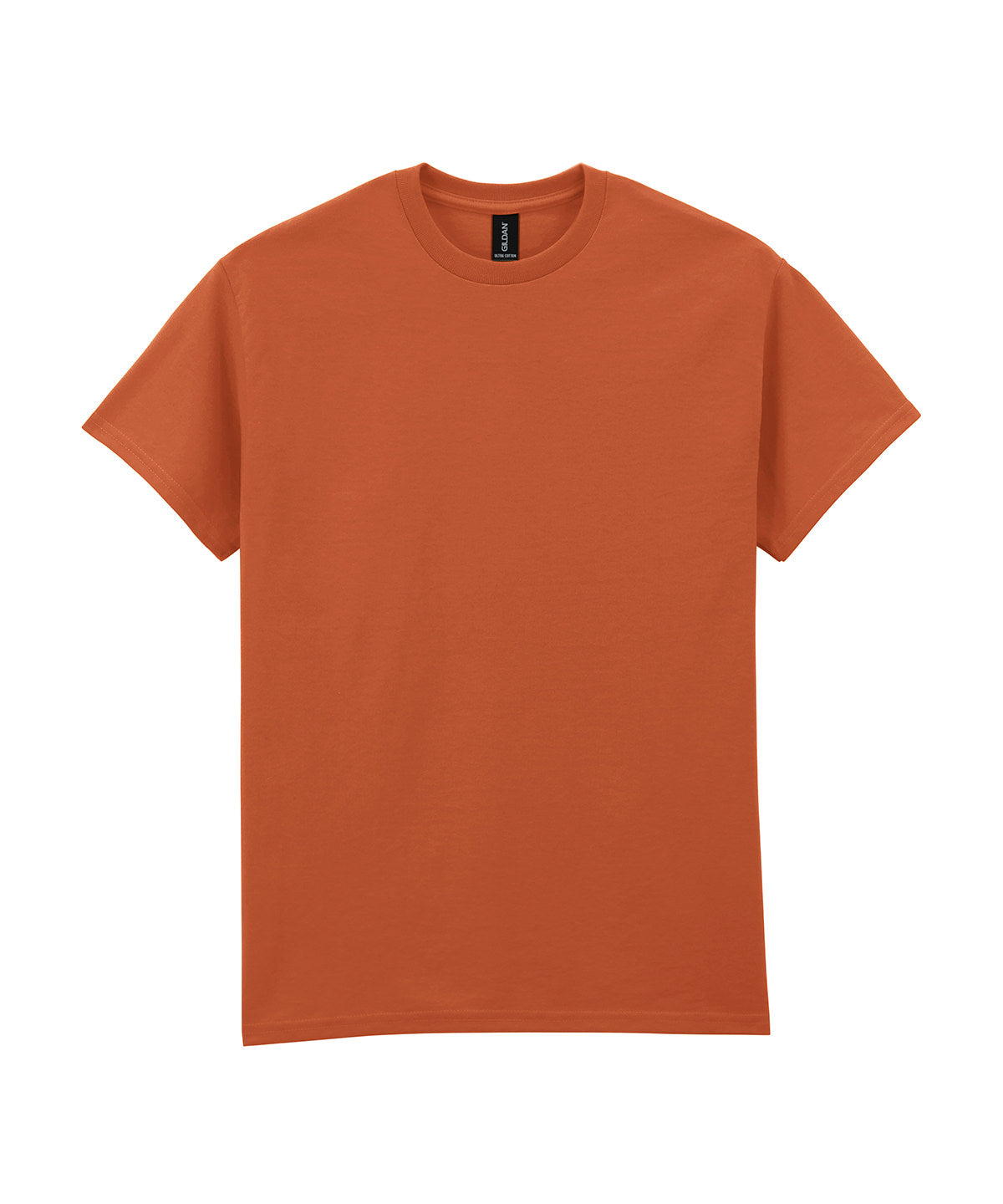 Gildan Ultra Cotton adult t-shirt in Texas Orange, front view