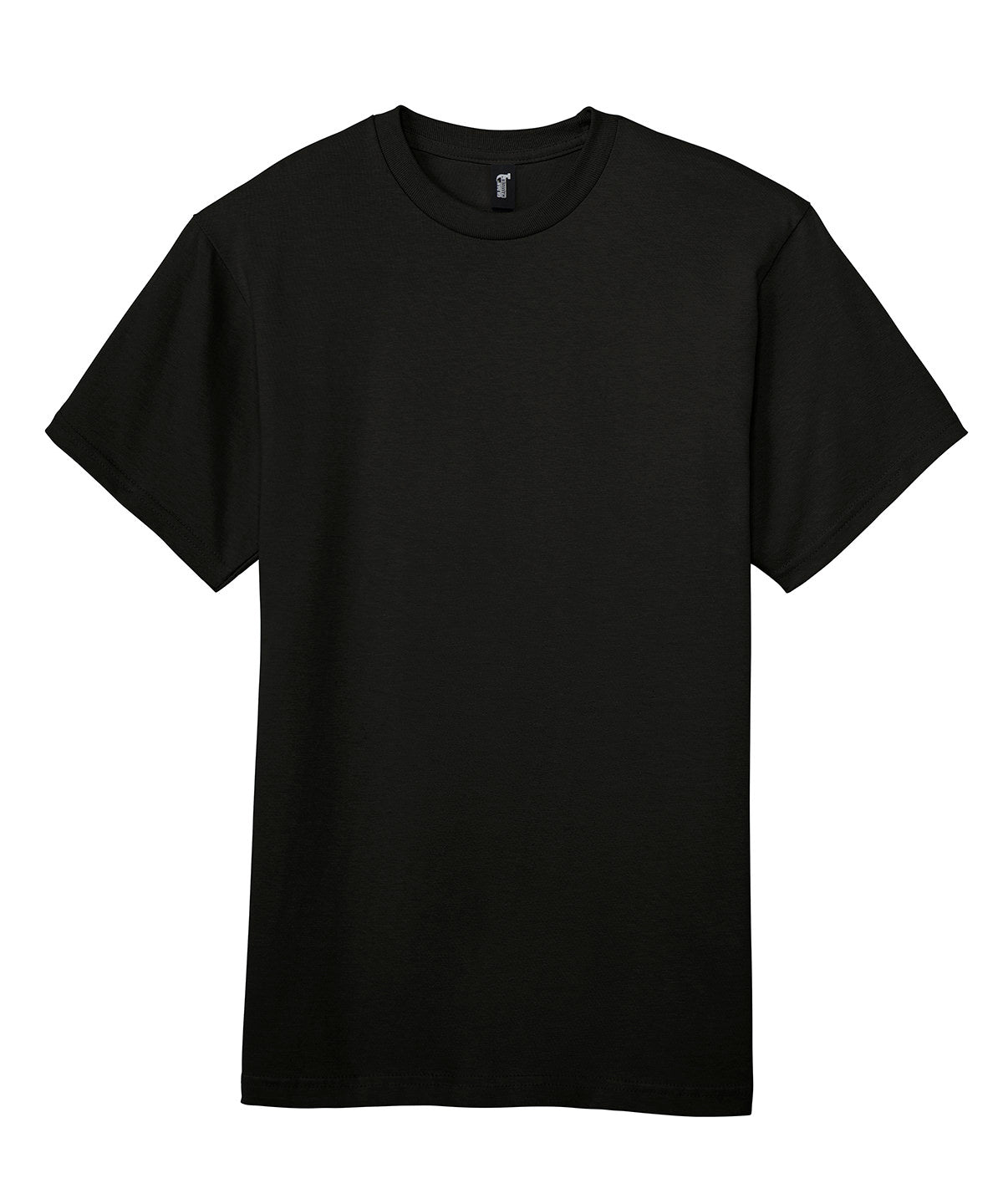 Gildan Hammer adult t-shirt in Black, front view