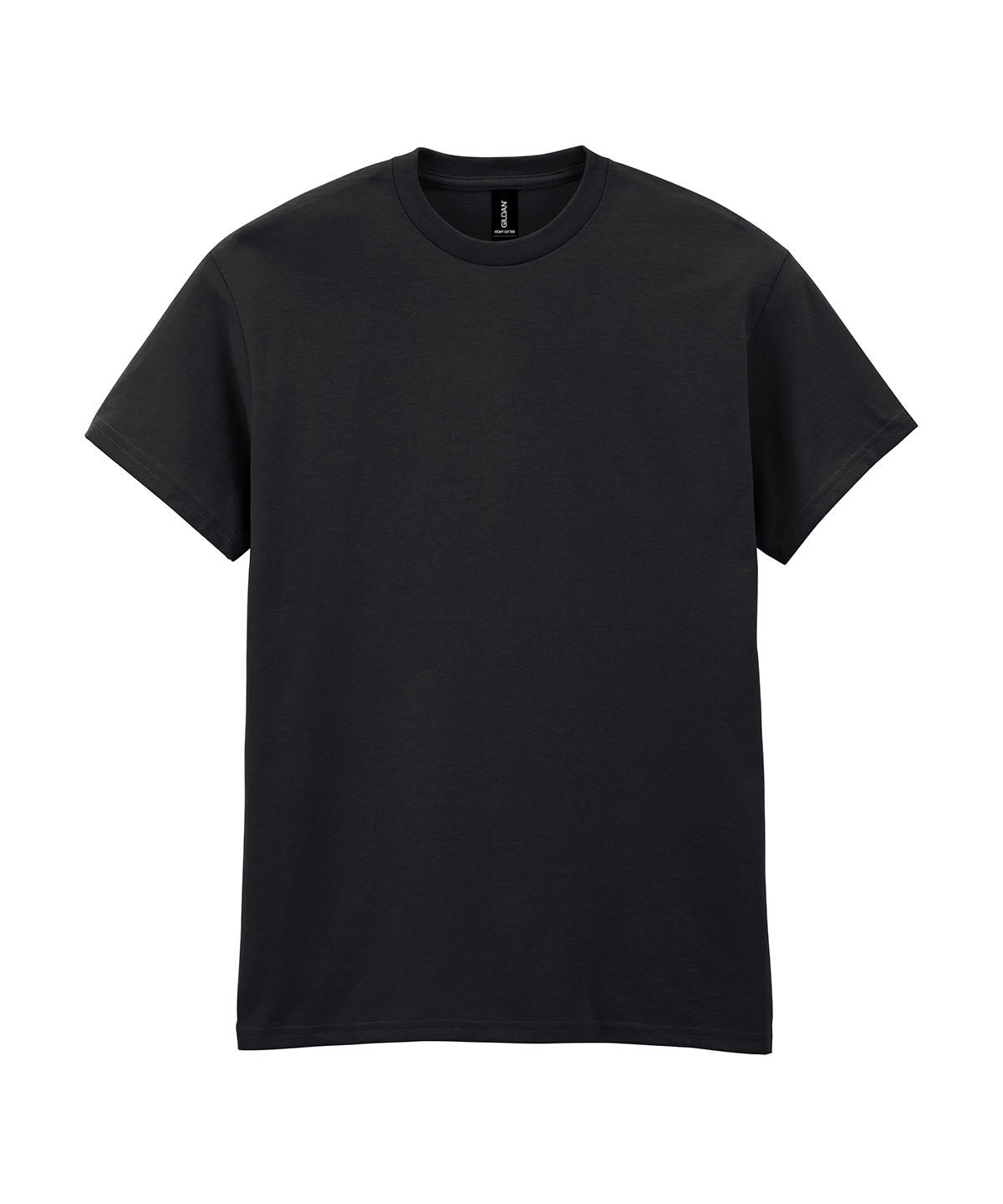 Gildan Heavy Cotton adult t-shirt in Black†, front view
