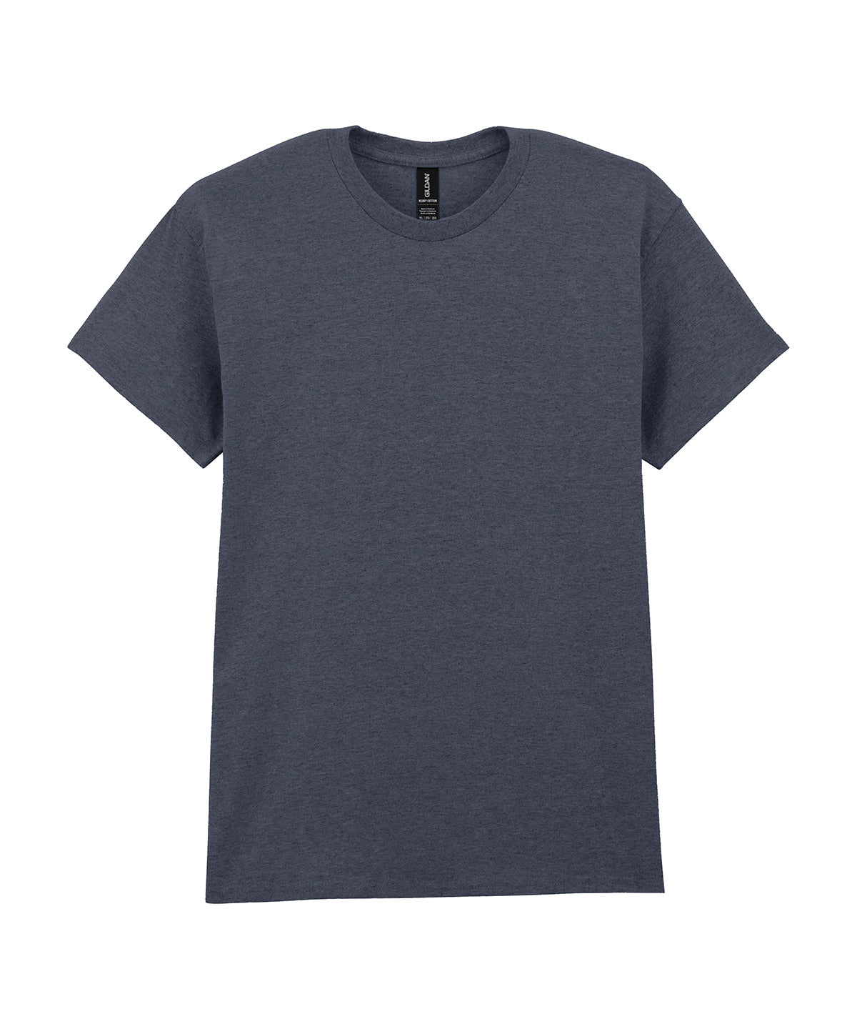 Gildan Heavy Cotton adult t-shirt in Dark Heather, front view