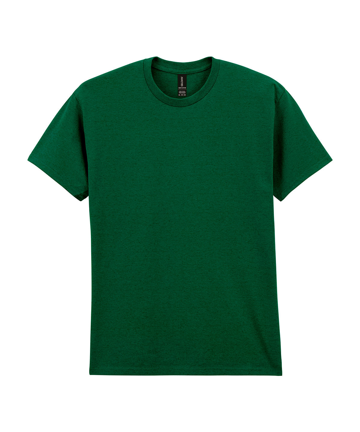 Gildan Heavy Cotton adult t-shirt in Fan Dark Green, front view